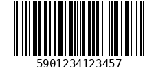 The Barcode generator output
